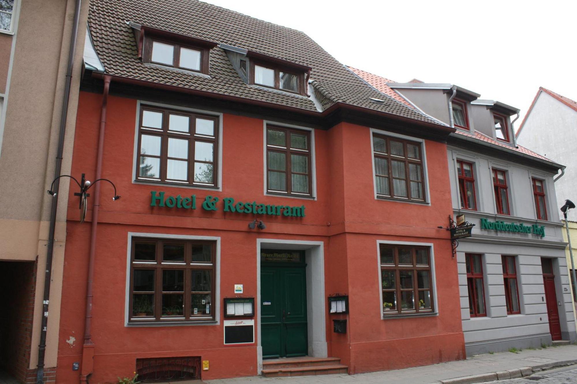 Norddeutscher Hof Stralsund Ngoại thất bức ảnh